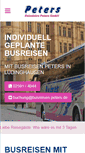 Mobile Screenshot of busreisen-peters.de